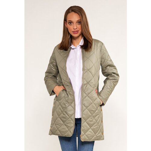 Monnari Woman's Coats Quilted Coat With Stand-Up Collar Cene