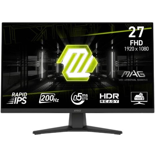 MSI Monitor 27'' MAG 272F FHD 200Hz 0.5ms Rapid IPS Black Cene