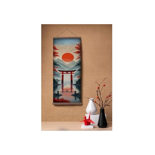 WALLXPERT Multikolorna Dekorativna Platna Slika ARTJPNPSTRDK16 - 40120 Cene
