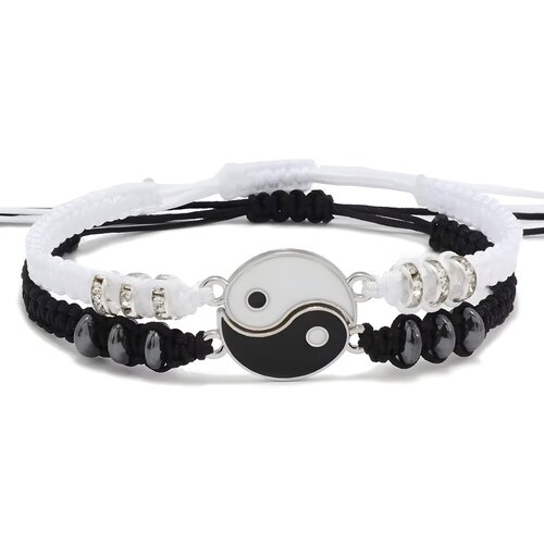 Narukvice VO-33514 Yin Yang - Crna / Bijela KP33514 Cijene