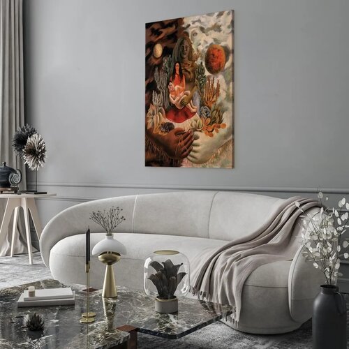  Slika - Frida Kahlo &amp;ndash; The Love Embrace of the Universe the Earth (Mexico) Myself Diego and Se&amp;ntilde;or Xolotl 40x60 Na talijanskom Slike