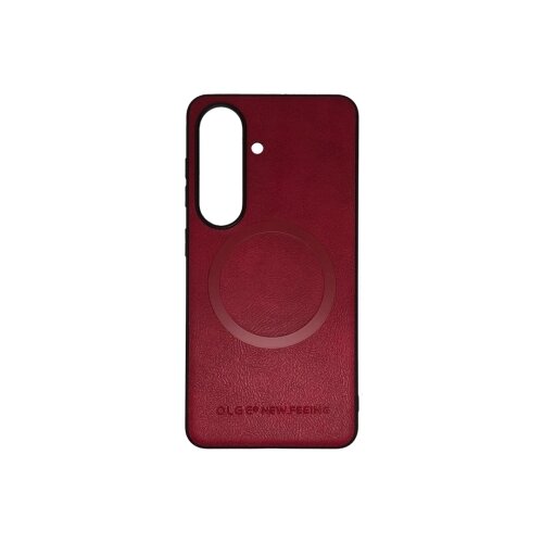  Silikonska futrola OLGE Magnetic New Feeling Samsung A07 CRVENA Cene