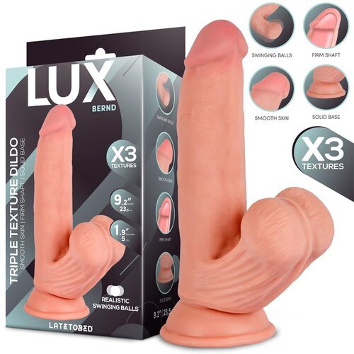 Lux Dildo Bernd Tripple Density With Swinging Balls Slike