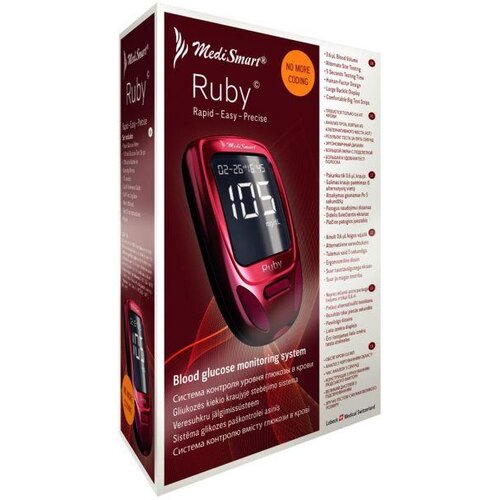 Medismart Merilnik krvnega sladkorja RUBY Slike