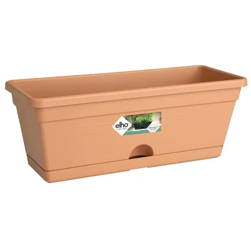 ELHO green basics plastična žardinjera trough mini (vanjska dimenzija (d x š x v): 30 x 12 x 11 cm, plastika, terakota)