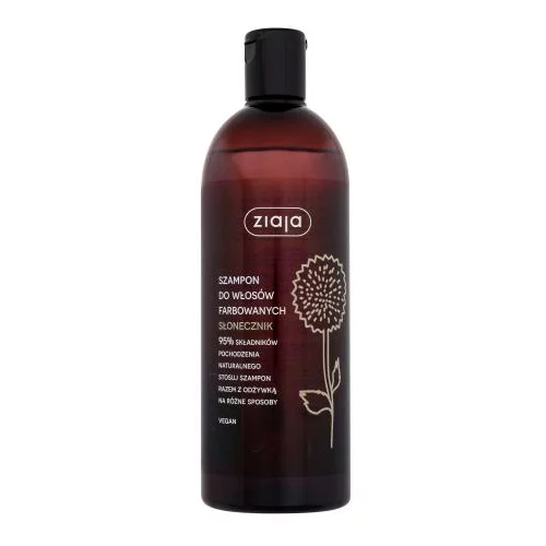 Ziaja Sunflower Shampoo 500 ml šampon za farbanu kosu za ženske