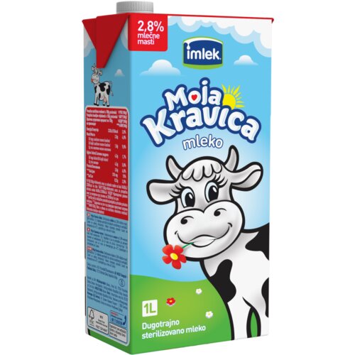 Moja kravica Dugotrajno mleko IMLEK 2,8%mm 1l Cene