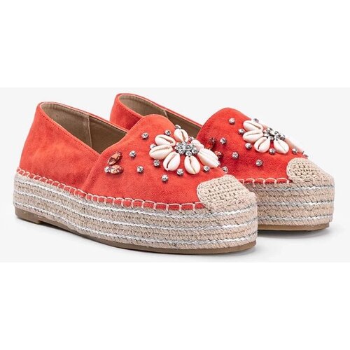 D/CEO Orange espadrilles Mrs Nicki Slike