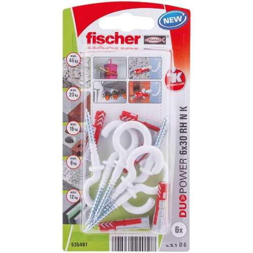 Fischer DuoPower 6 x 30 RH N K NV set tipli 30 mm 535481 1 Set Cijene
