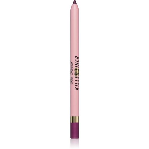 Too Faced Killer Liner 36 Hour Waterproof Gel Eyeliner Pencil vodoodporni gel svinčnik za oči za dolgoobstojen učinek odtenek Queen 1,2 g Cene