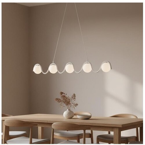  Visilica na sajli SINUS 5xG9/8W/230V bela Cene
