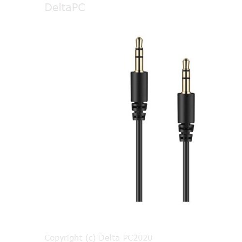 Kabel AUX audio Gigatech U25 1m, crni Slike