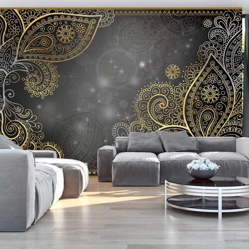  Samoljepljiva foto tapeta - Gold orient 392x280 Slike
