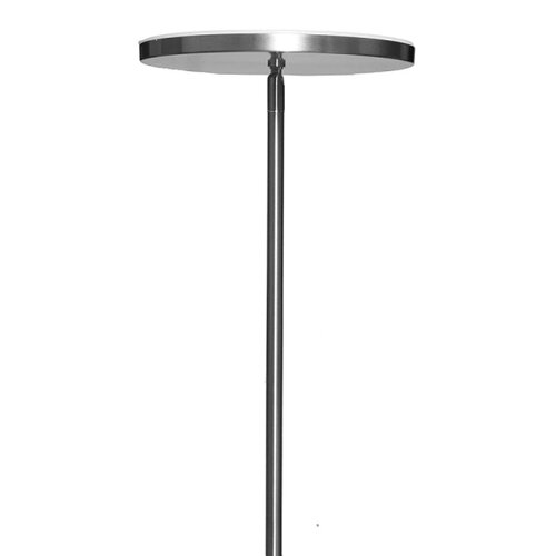  led prigu&amp;scaron;iva podna lampa nora LED/25W/230V 2200/3000/4000K + LED/5W 3000K hrom + daljinski upravljač Slike