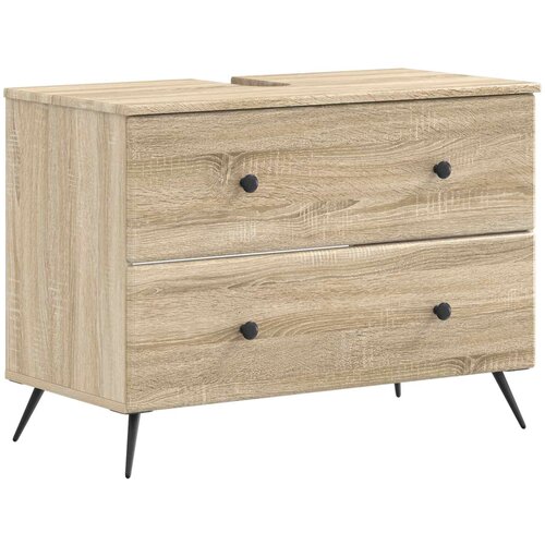  Kupaonski ormarić za sudoper BREDA Hrast sonoma 82 x 41 x 59 cm Cijene