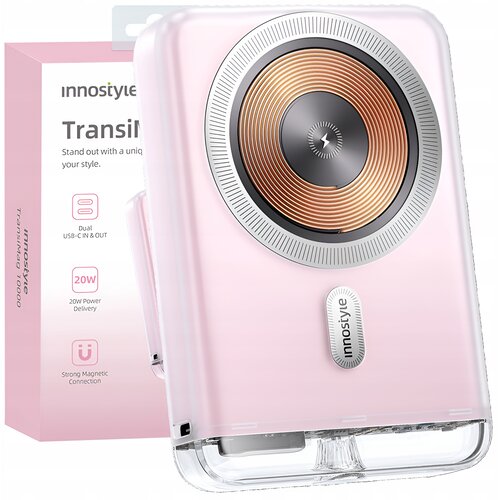 Innostyle TRANSIMAG MINI HITRA INDUKCIJSKA POWERBANK ZA MAGSAFE 10000MAH, (21748546) Cene