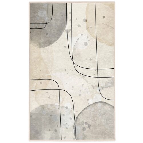 Mila Home Sivi/krem perivi tepih 120x180 cm Simple Lines &amp;ndash; Slike