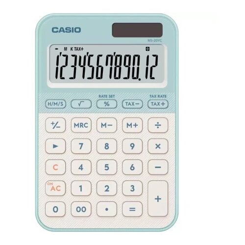 Casio stoni kalkulator ms 20 sv zeleni ( casms20lg ) Cene