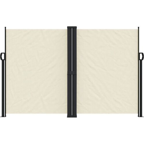  Uvlačiva bočna tenda 160 x 1000 cm krem Slike