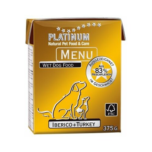 Platinum menu mangulica i ćuretina 90g Cene