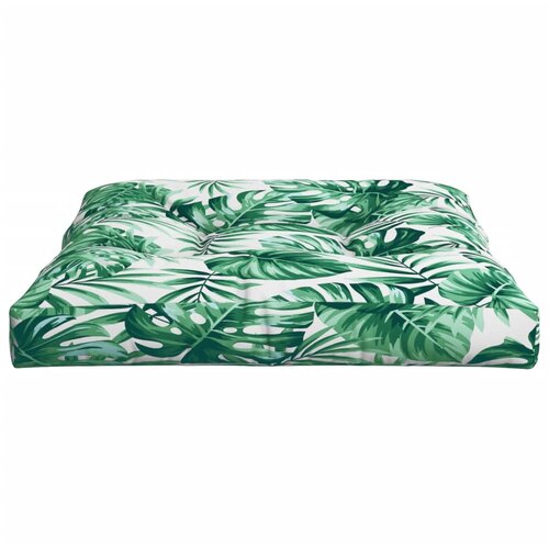 VidaXL Jastuk za sofu od paleta s uzorkom li&amp;scaron;ća 70 x 70 x 12 cm Slike