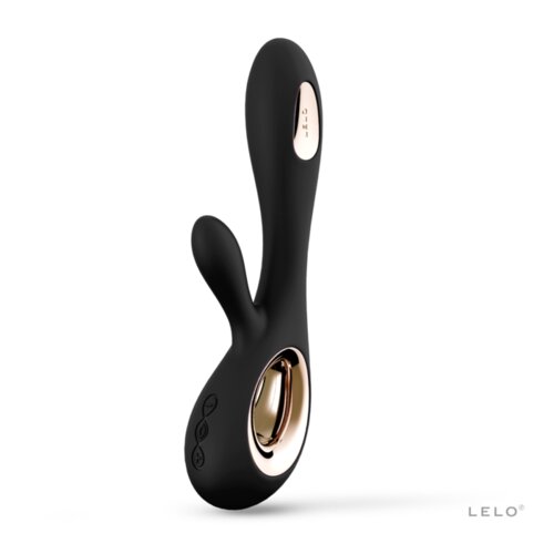 Lelo Rabbit vibrator Soraya Wave, črn Cene