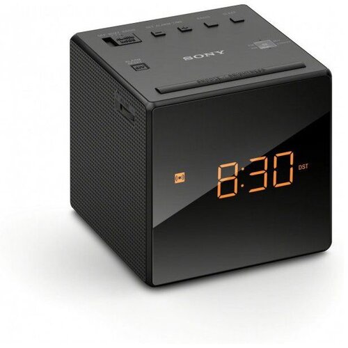 Sony ICF-C1 radio budilnik FM/AM, LED displej, crni Slike