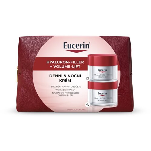 EUCERIN&amp;reg; Hyaluron-Filler + Volume-Lift božićni poklon set za učvr&amp;scaron;ćivanje i lifting lica Slike