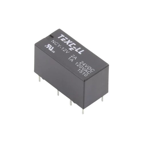 Texcell Relej za tiskanu pločicu 12 V/DC 2 A 2 preklopni NCY-12V 1 kom. Cijene