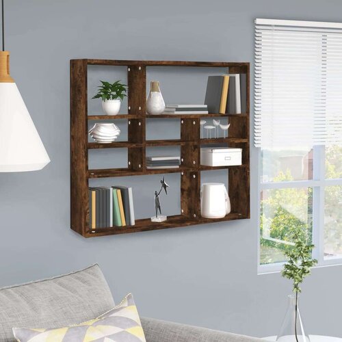  Polica boja hrasta 90 x 16 x 78 cm konstruirano drvo Cijene