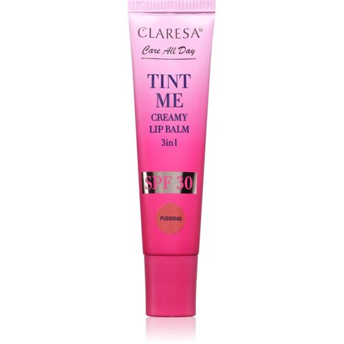 Claresa Tint Me Creamy Lip Balm balzam za ustnice z vlažilnim učinkom odtenek Pudding 12 ml Slike