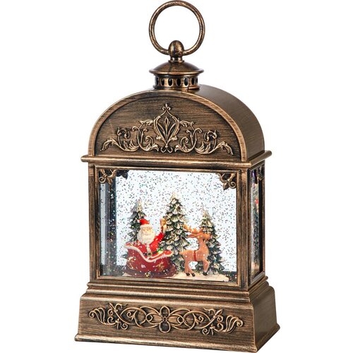 Marksl&amp;ouml;jd 706408 - LED Božićna dekoracija JINGLE LED/0,5W/3xAA bronza/patina Slike
