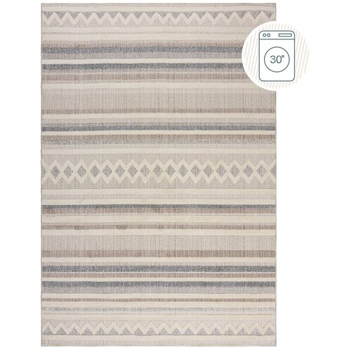 Flair Rugs Sivo-bež pralna preproga 78x150 cm Everette &amp;ndash; Slike