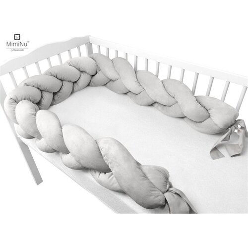 MimiNu ogradica/pletenica Velvet Grey 220 cm Slike