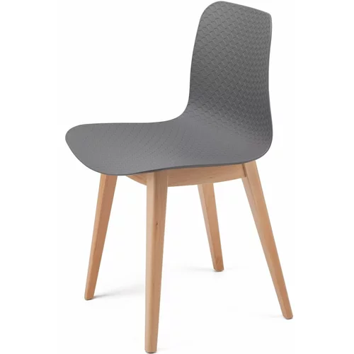 Bonami Selection Set od 2 sive blagovaonske stolice Koda