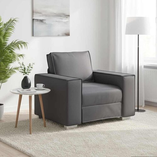 SOFA stolica Sivi 100 cm Lažna koža Cene