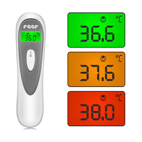  Brezkontaktni infrardeči termometer Reer Color SoftTemp 3v1 Cene