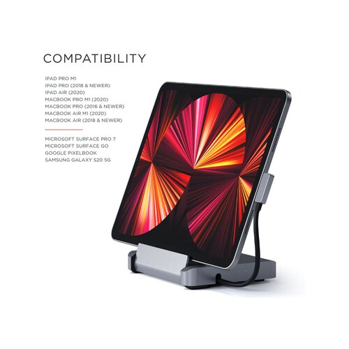 Satechi aluminijumski držač i hub za ipad pro st-tcshipm Slike