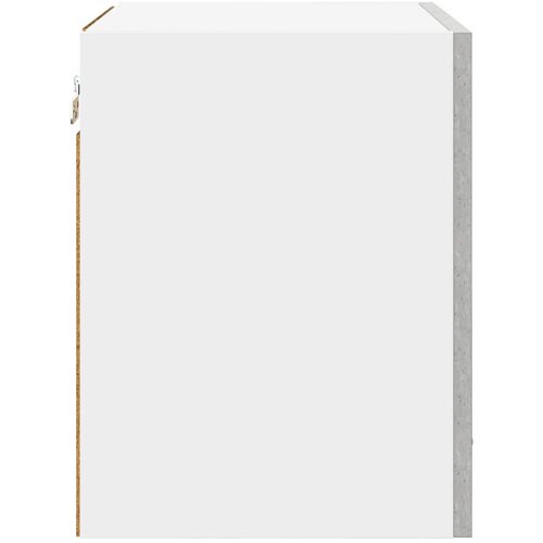  Viseći ormarić Beton siva i bijela 40 x 31 x 40 cm Slike