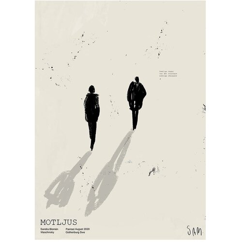 The Poster Club Plakat 50x70 cm Motljus &amp;ndash; Slike