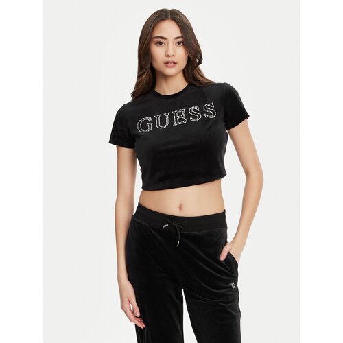 Guess Majica V3BI01 K0232 Črna Regular Fit Slike
