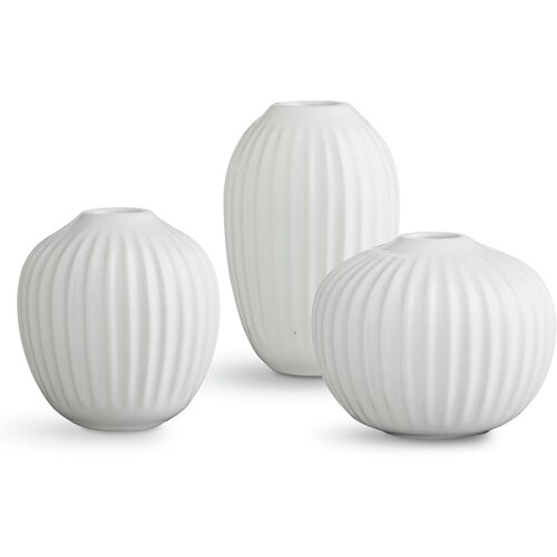 K&amp;auml;hler Design set od 3 bijele vaze Hammershoi Miniature Slike