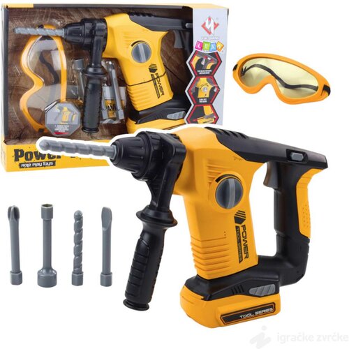 RAZNO Bušilica sa dve brzine i naočarima POWER TOOL Cene
