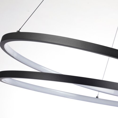  Brilagi-LED prigu&amp;scaron;iva luster na sajli TWISTER LED/75W/230V prečnik 70 cm crna +DO Slike