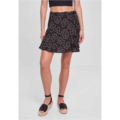 UC Ladies Ladies Viscose Mini Skort blackflower Slike