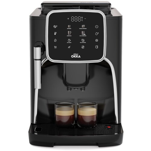 Arzum Okka espresso aparat za kafu sa ekranom pro, automatski, crno-hrom Cene