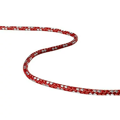Robline Uže po metraži 8-Plaited-Dinghy (5 mm, Crveno-srebrne boje, Poliester)