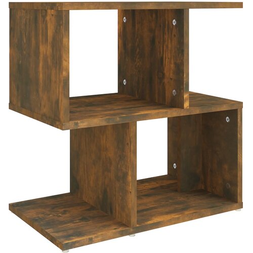 Maison Chic Nočna omarica - Nočna miza dimljeni hrast 50x30x51,5 cm konstruiran les, (21690093) Cene