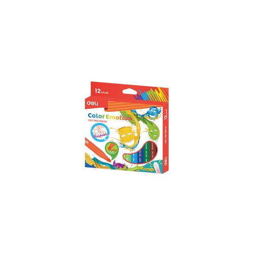Deli FLOMASTERI COLOR KIDS MAXI 6mm VRH 1/12 EC10800 Cene