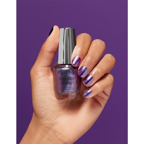 OPI Infinite Shine Silk lak za nokte s gel efektom Purple Reign 15 ml Slike